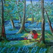 Picking Bluebells Picking Bluebells