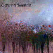 Irish Art. Contagion, mixed fresco/digital construction, 24 x 32 inches,artist Michael Thatcher, Offaly Irish art. Contagion, artist Michael Thatcher, Offaly